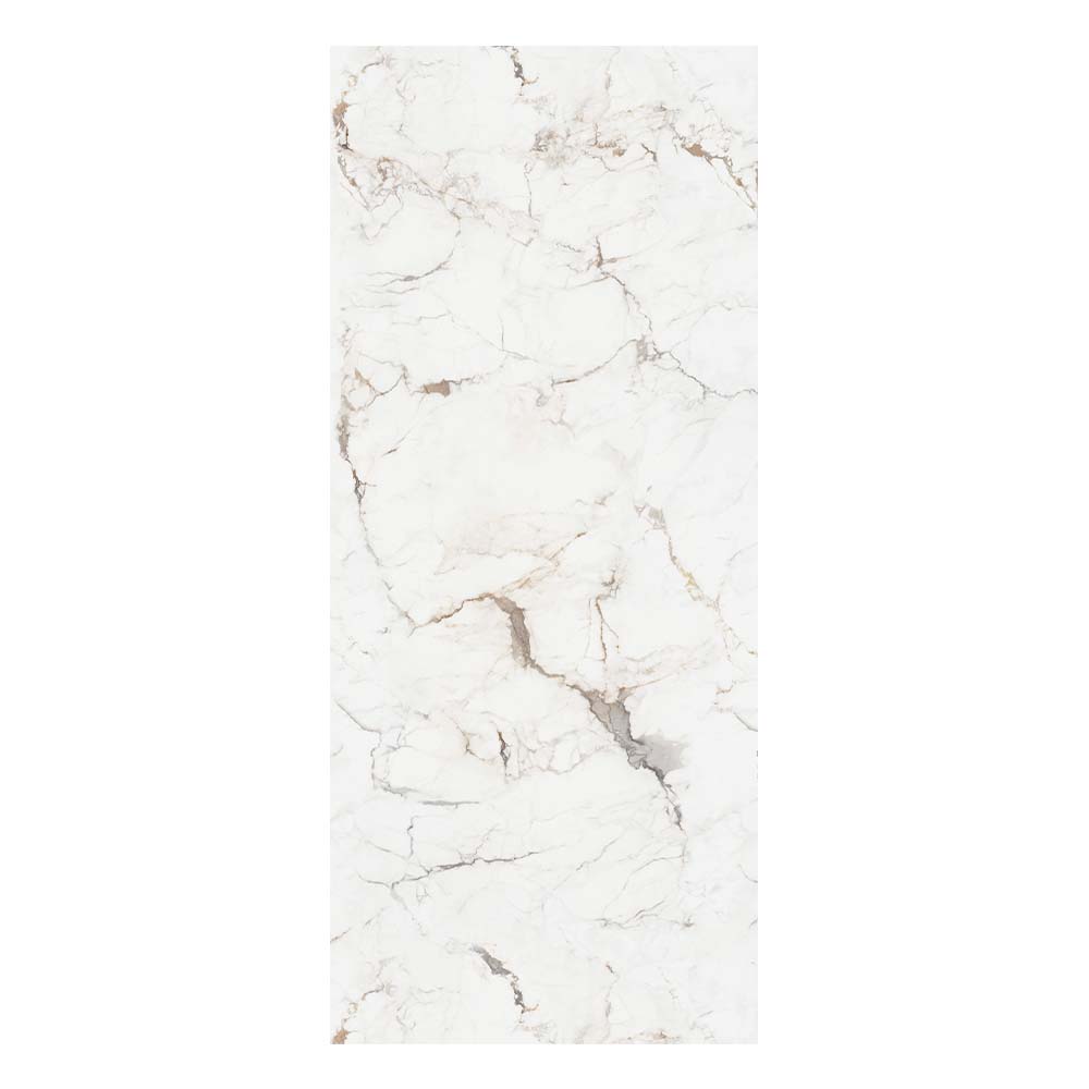 Kitchen Wall Panels, Capraia Bianco Marble Effect Wall Panels, High Gloss