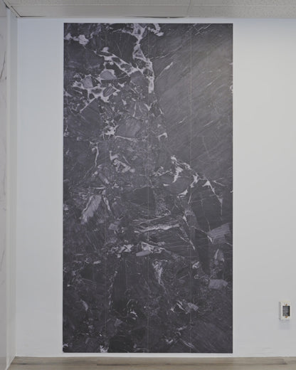 Black Breccia Wall Panels, Argos Black Breccia Marble Effect Wall Panels, Matte